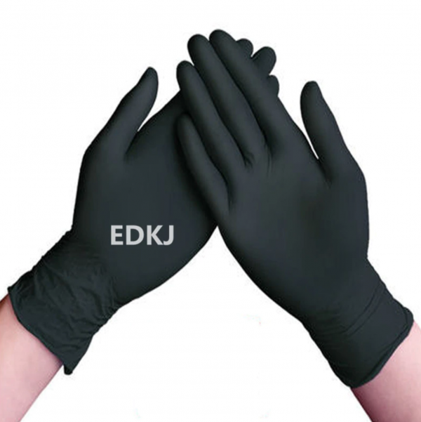 Nitrile Disposable Gloves Black