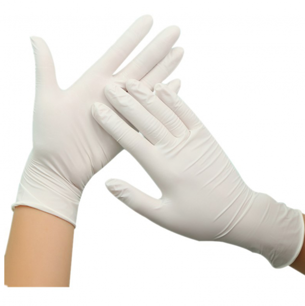 Nitrile Disposable Gloves White